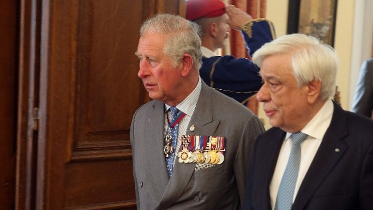 Πρ. Παυλόπουλος: Ιστορική η επίσκεψη του πρίγκιπα Καρόλου στην Ελλάδα