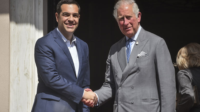 Τσίπρας: «Ορόσημο για τις σχέσεις Ελλάδας – Βρετανίας η επίσκεψη του Καρόλου»