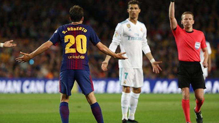 Μπαρτσελόνα: «Καμπάνα» τεσσάρων αγωνιστικών στον Σέρζι Ρομπέρτο