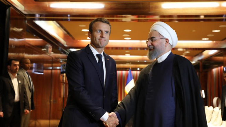 Γαλλία-Ιράν: Τηλεφωνική επικοινωνία Μακρόν-Ροχανί για την πυρηνική συμφωνία