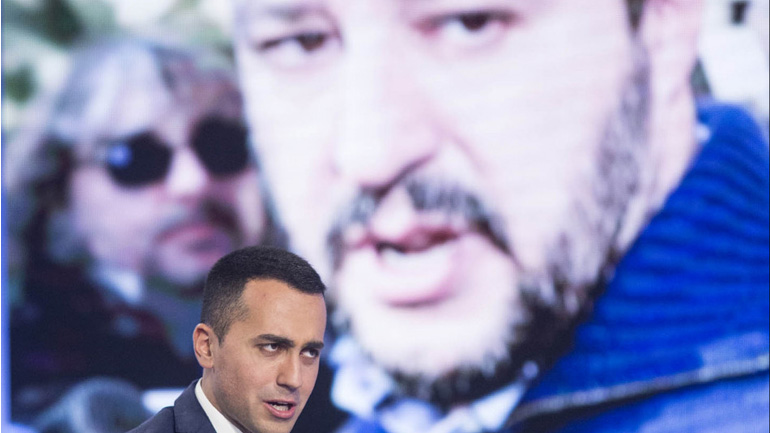 Ιταλία: Ντι Μάιο και Σαλβίνι αναζητούν τρίτο όνομα, κοινής αποδοχής, για την πρωθυπουργία