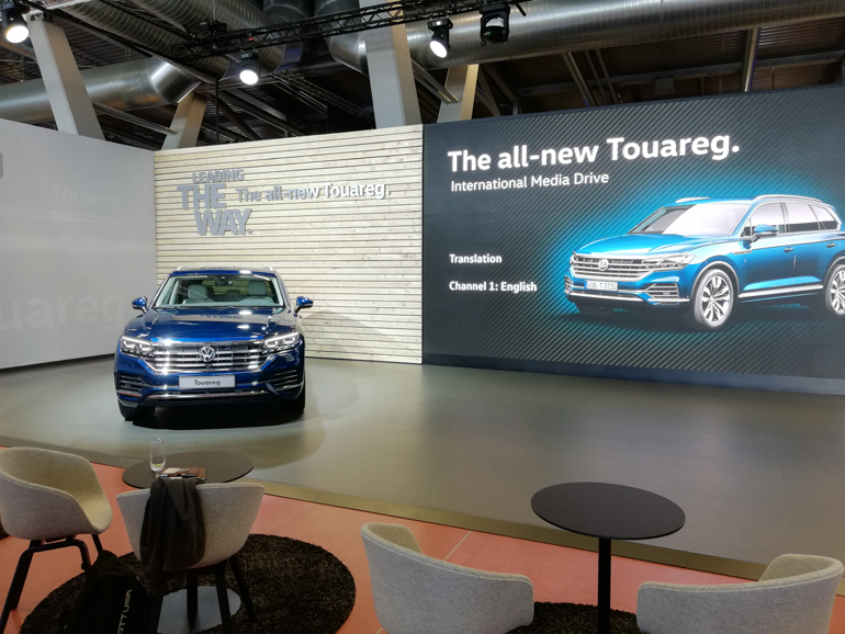 H πανευρωπαϊκή παρουσίαση της νέας γενιάς Touareg πραγματοποιήθηκε στην Αυστρία