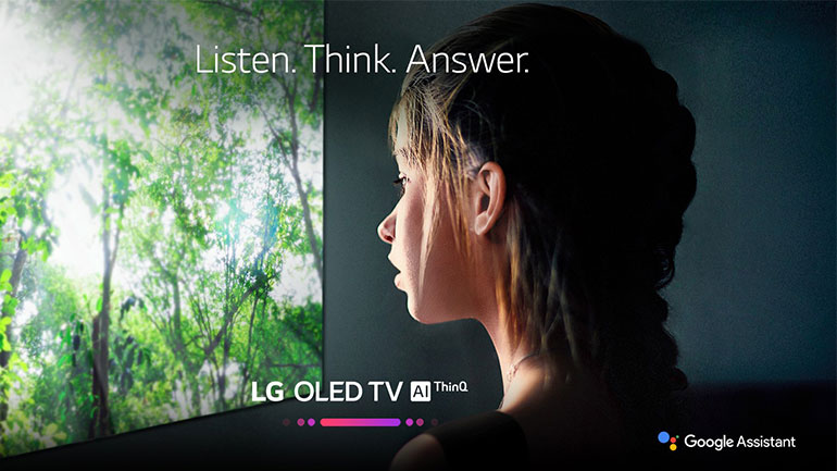 LG: Ενσωμάτωση του Google Assistant στη σειρά τηλεοράσεων του 2018 με ΑΙ τεχνολογία