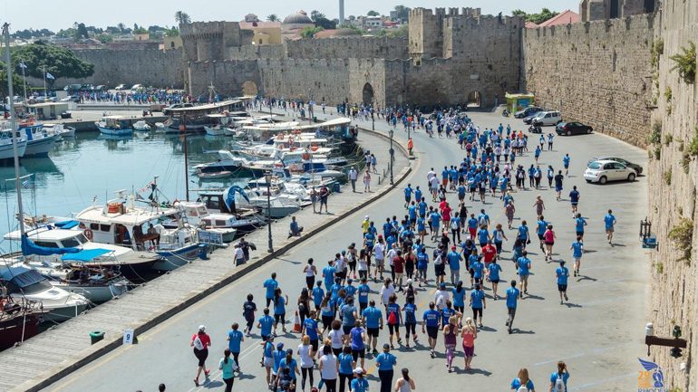 Στις 14 Απριλίου 2019, ο 6ος Διεθνής Μαραθώνιος Ρόδου