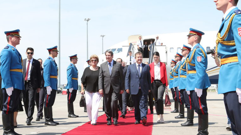 Ν. Αναστασιάδης: Η Λευκωσία στηρίζει την ένταξη της Σερβίας στην ΕΕ