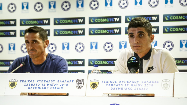 Χιμένεθ: «Εάν θέλουμε η ΑΕΚ να συνεχίσει να μεγαλώνει πρέπει να πάρει το Κυπέλλο»