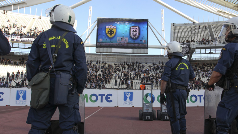 Συνελήφθη οπαδός του ΠΑΟΚ στις εξέδρες του ΟΑΚΑ