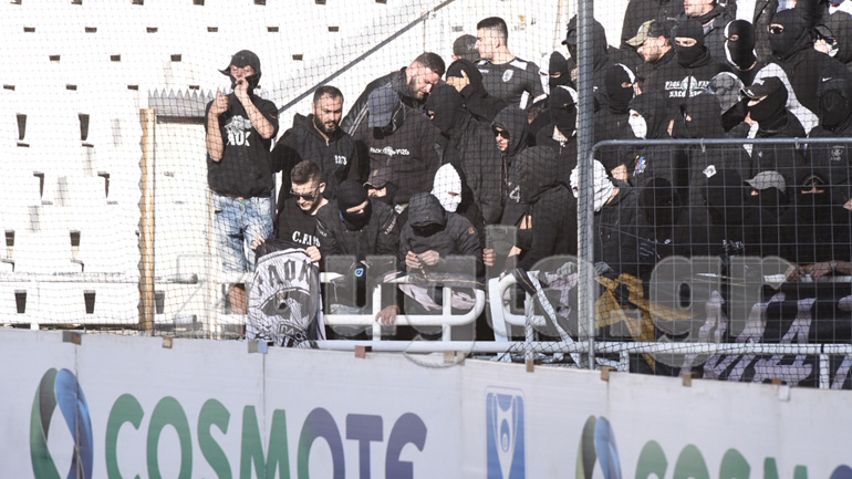 Παίρνουν θέσεις στο ΟΑΚΑ οι οπαδοί του ΠΑΟΚ