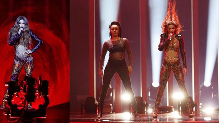 Eurovision 2018: Με αέρα νικήτριας στο stage η Ελένη Φουρέιρα Eurovision 2018: Με αέρα νικήτριας στο stage η Ελένη Φουρέιρα