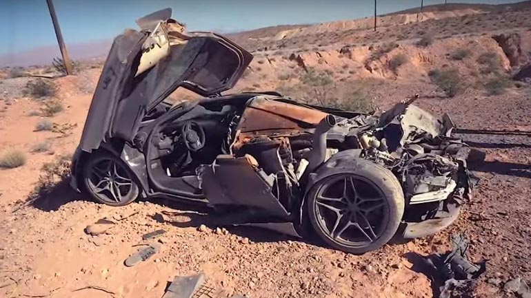 Αυτή ήταν κάποτε μία McLaren 720S!