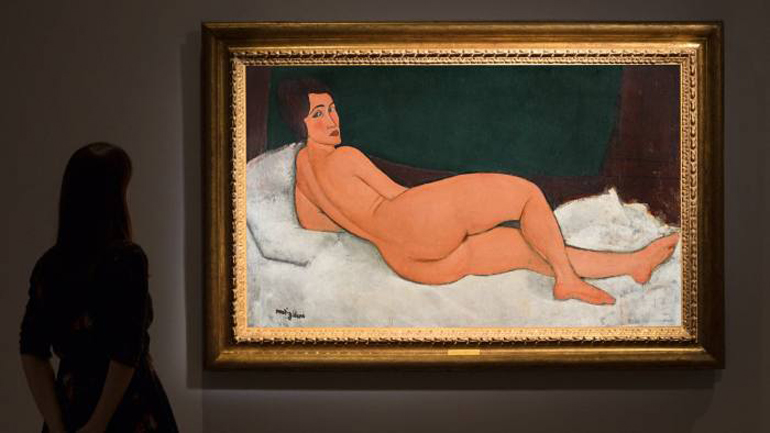 Ένα «Ξαπλωμένο γυμνό» του Μοντιλιάνι πωλήθηκε 157,2 εκατ. δολάρια