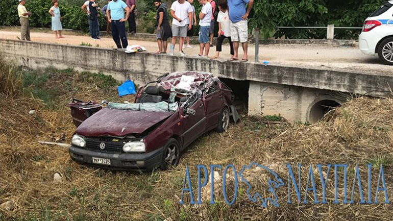 Ναύπλιο: Τραγικό δυστύχημα στην περιοχή Εξώστης – Νεκρός ο οδηγός