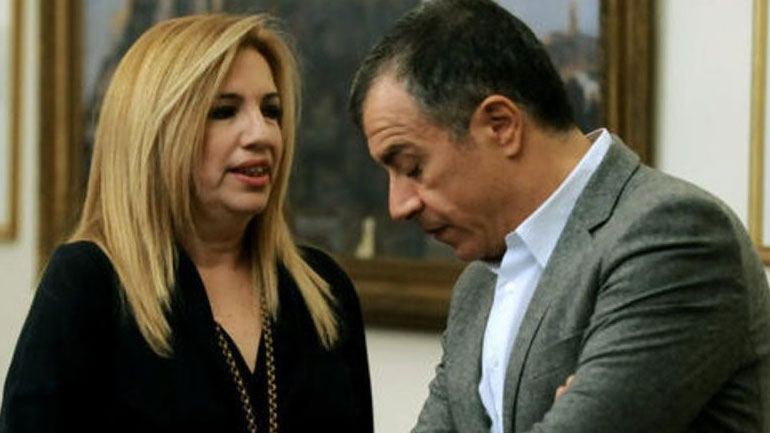 Κοινή στάση για την «καυτή» κοινοβουλευτική εβδομάδα, συμφώνησαν Φ. Γεννηματά – Στ. Θεοδωράκης