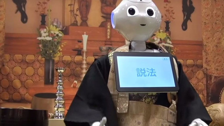 Ιερέας-ρομπότ για κηδείες χαμηλού κόστους