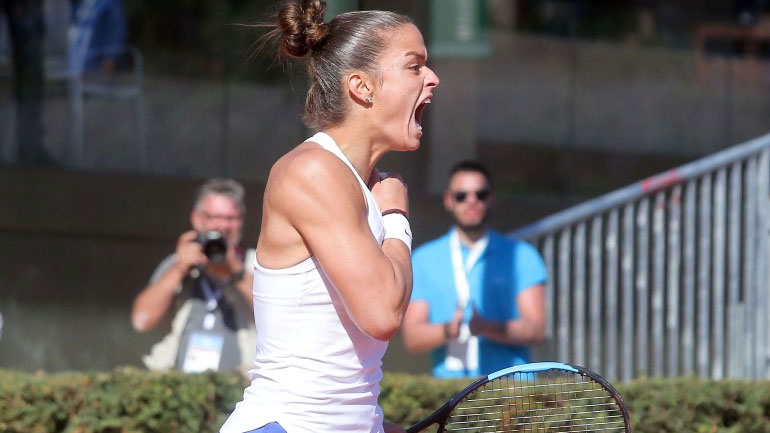 Τένις: Θρίαμβος για τη Σάκκαρη στη Ρώμη