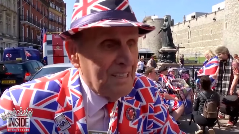 Ο 83χρονος φαν που ήθελε να συνοδεύσει την Meghan Markle στον γάμο