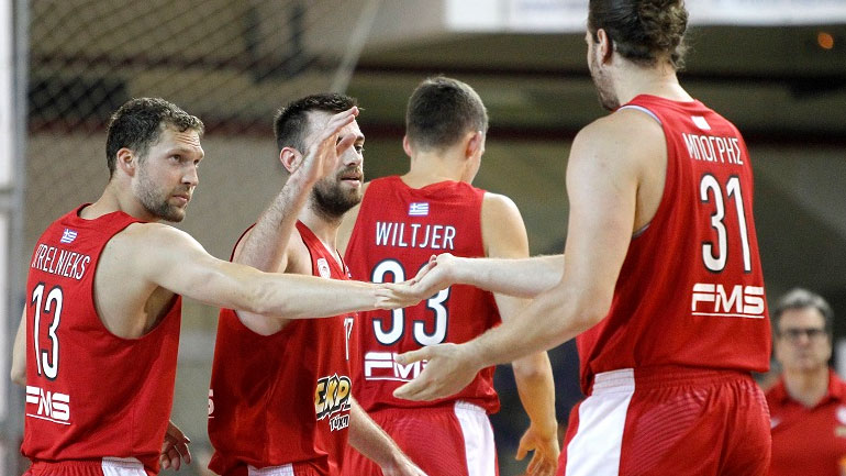 «Ξύπνησε» και καθάρισε την πρόκριση ο Ολυμπιακός, 88-67 την Κύμη