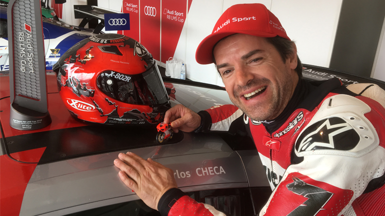 Ο Carlos Checa ξανά στο βάθρο με ένα ..Audi R8!