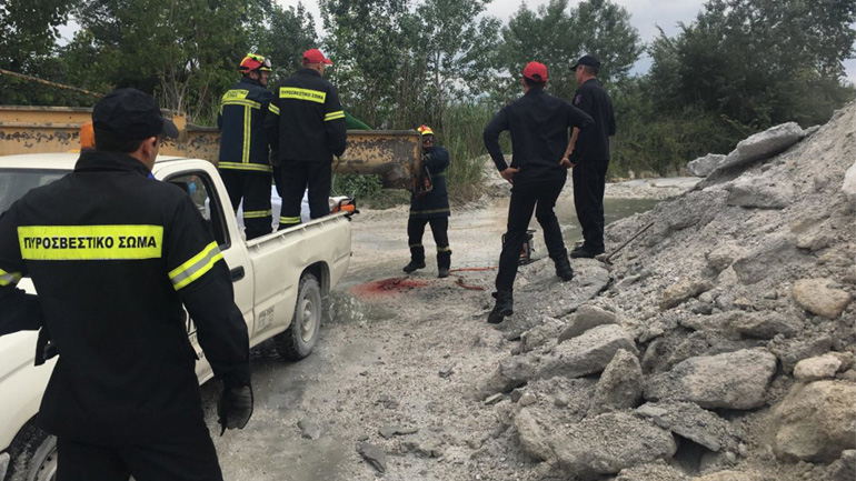 Λάρισα: Εργάτης τραυματίστηκε σοβαρά στα κάτω άκρα