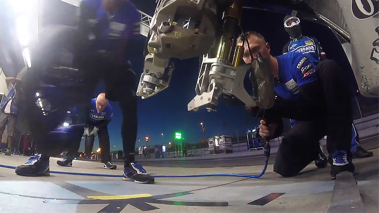 Pit Stop μοτοσυκλέτας; Φυσικά και είναι γρήγορο!