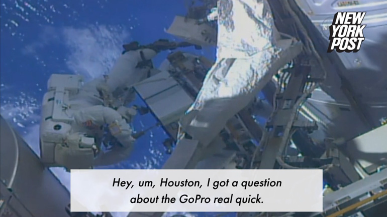 Αστροναύτης ξέχασε την κάρτα μνήμης της GoPro στη Γη