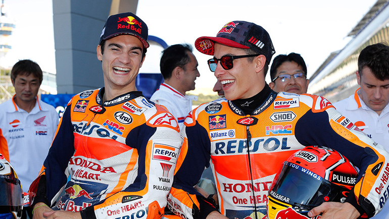 Οι Marquez και Pedrosa σε μονοθέσιο της F1 Οι Marquez και Pedrosa σε μονοθέσιο της F1