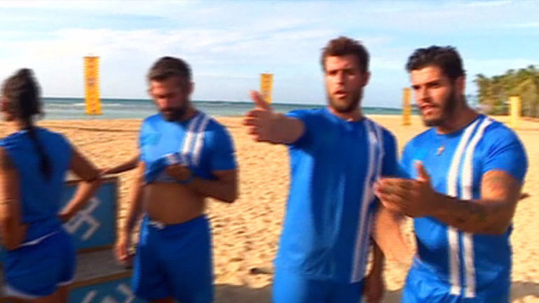 Survivor 2: Ένταση ανάμεσα στον Τσίλη και στον Αγόρου στον αγώνα της Ελλάδας με την Κολομβία