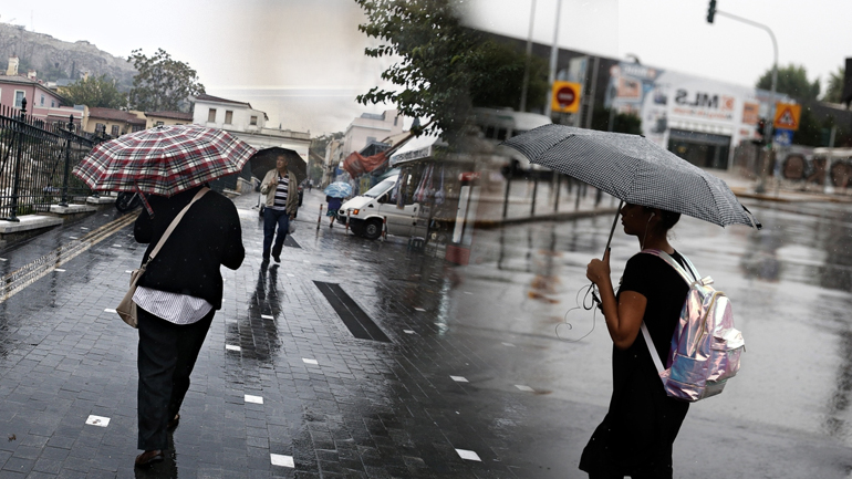 Έρχονται βροχές και καταιγίδες