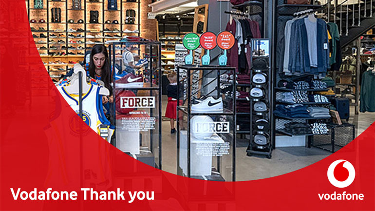 Vodafone Thank You: Εκπτώσεις σε αθλητικά είδη από την Cosmos Sport!