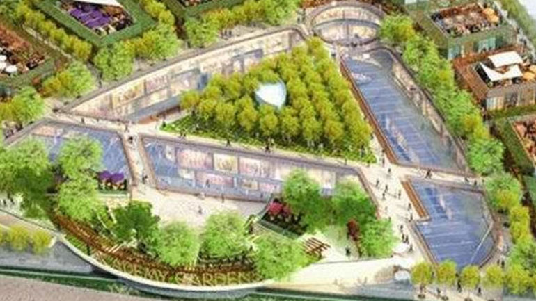 Έως το τέλος 2018 η έναρξη κατασκευής του Academy Gardens