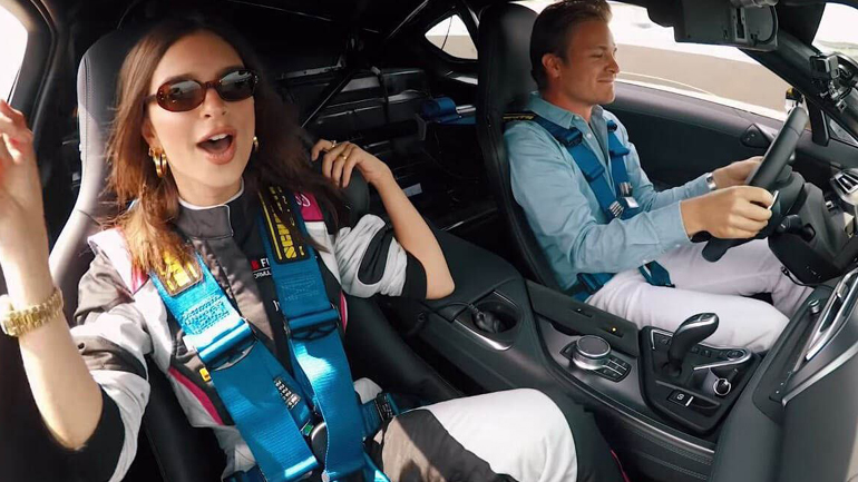 Τι δουλειά έχει ο Rosberg με την Emily Ratajkowski;