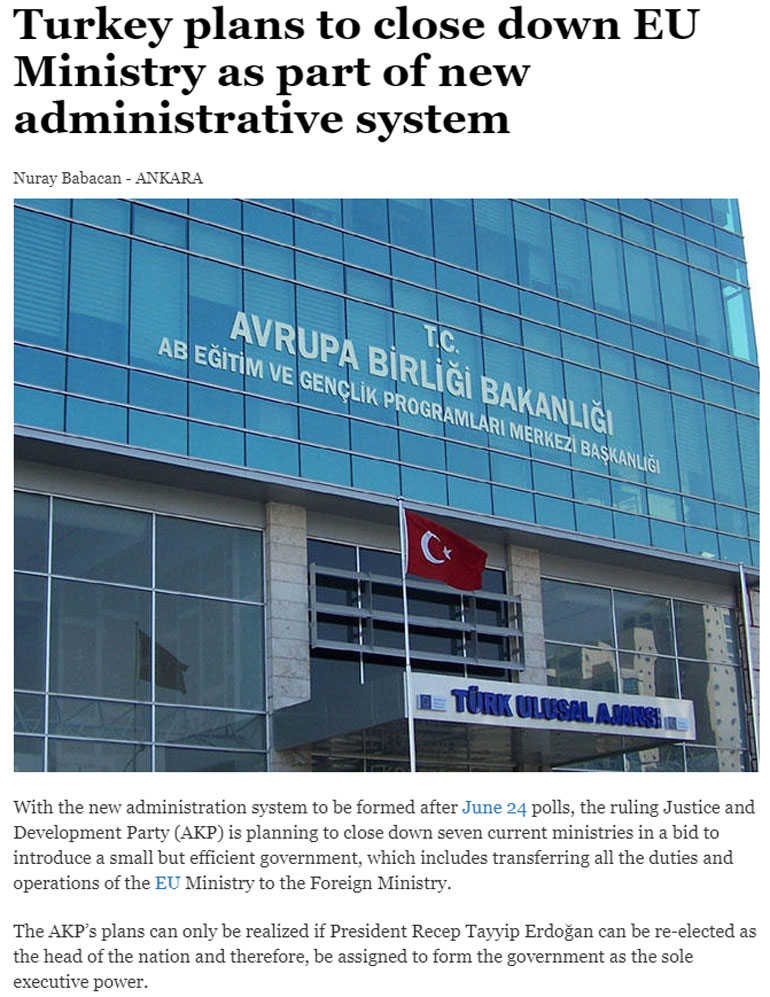 To άρθρο στην «hurriyetdailynews.com»