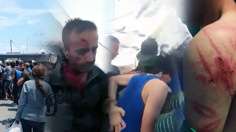 Αραβοκουρδική σύρραξη στη Μόρια