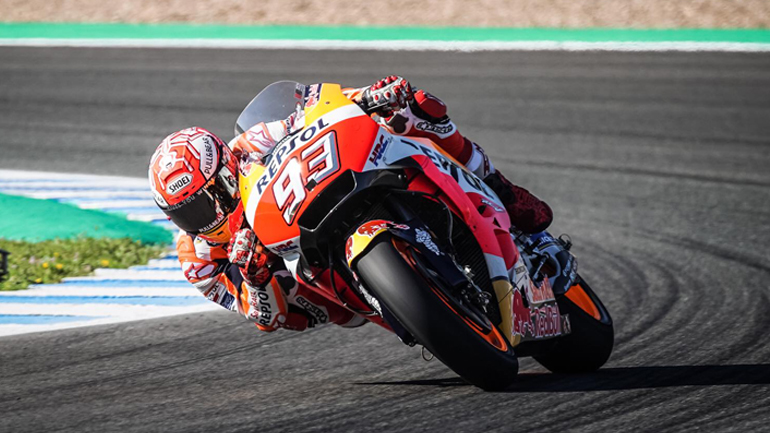 Πλαγιολισθαίνοντας με το Marc Marquez