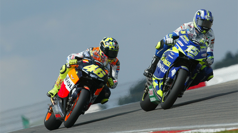 MotoGP Throwback: Rossi vs Gibernau, Brno 2003
