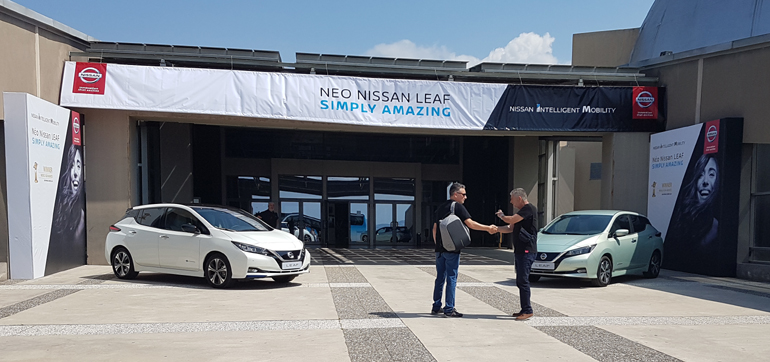 H παρουσίαση του Nissan Leaf έγινε στο Κέντρο Διάδοσης Επιστημών & Μουσείο Τεχνολογίας 'Νοησίς'