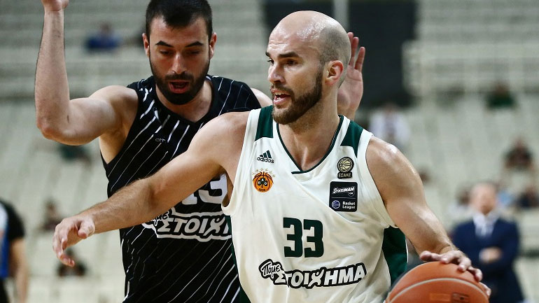 Μπάσκετ: Με τον Καλάθη στη Θεσσαλονίκη ο Παναθηναϊκός
