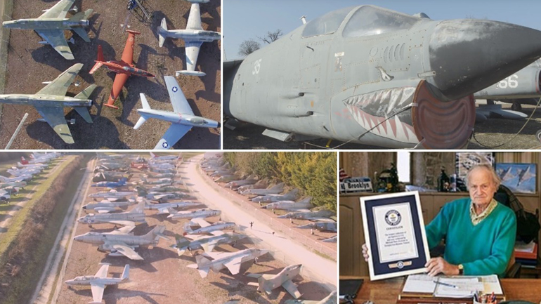 Ποιος έχει το ρεκόρ Guinness με τη μεγαλύτερη συλλογή από πολεμικά αεροπλάνα;