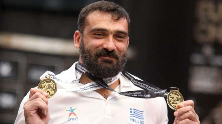 Άρση βαρών σε πάγκο: Πρωταθλητές Ευρώπης οι Δήμου και Μωϋσιάδης