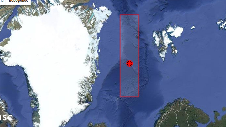 Σεισμός 5,3R στη Γροιλανδική Θάλασσα