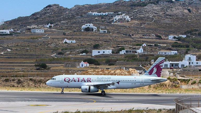 Έναρξη πτήσεων Ντόχα – Μύκονος με την Qatar Airways
