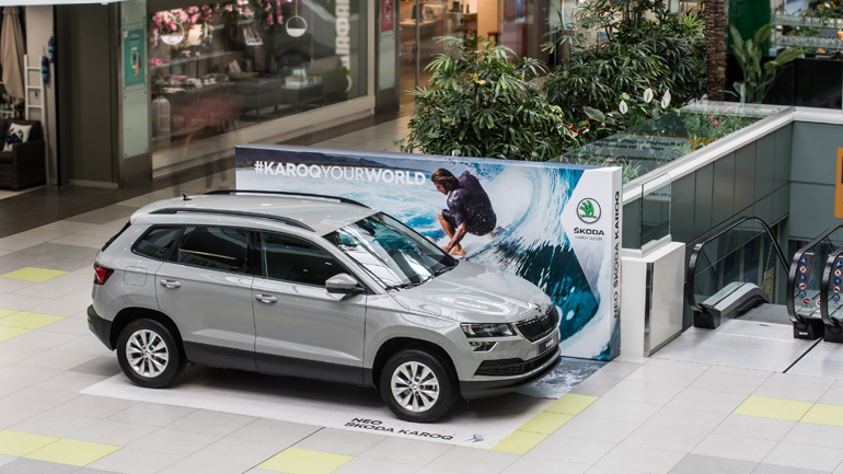 Δείτε το  Skoda Karoq στο Athens Metro Mall
