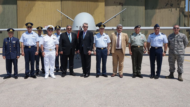 Καμμένος από την 110 ΠΜ: «Σημαντική η ασφάλεια που μας παρέχει η παρουσία των ΗΠΑ»