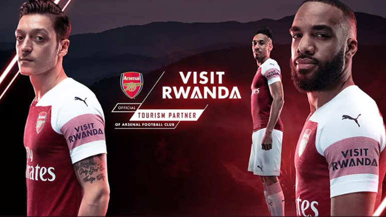 Η φτωχή Ρουάντα γίνεται χορηγός της Άρσεναλ