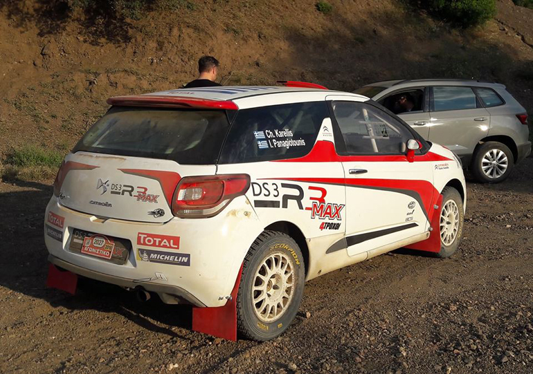 Οι Χρυσόστομος Καρέλλης - Ηλίας Παναγιωτούνης, θα συμμετάσχουν με ένα DS 3 R3 MAX, της Citroen Racing