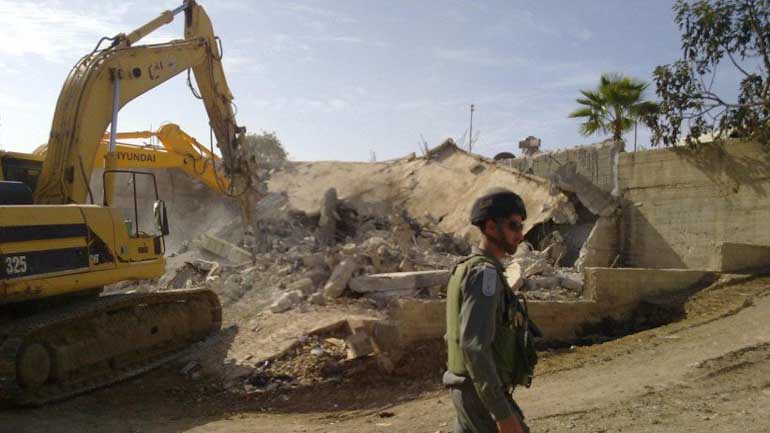 Η ΕΕ καταδικάζει το σχέδιο κατεδάφισης χωριού παλαιστινίων βεδουίνων