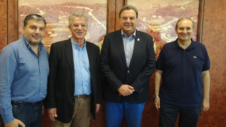 Συνάντηση Δ.Σ. ΠΣΑΤ με τον Πρόεδρο της ΔΟΑ, Ισίδωρο Κούβελο
