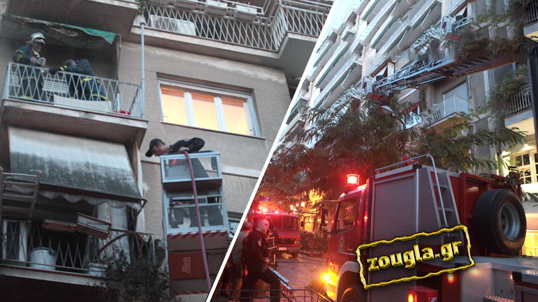 Κατεσβέσθη η πυρκαγιά σε διαμέρισμα στην Κυψέλη