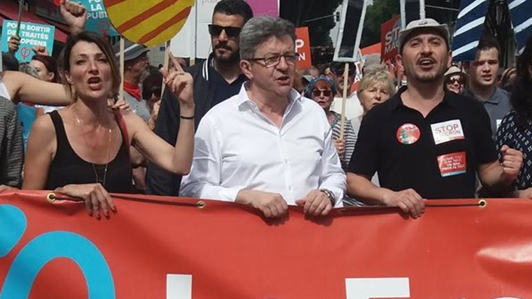 Γαλλία: Την αντίθεσή τους στην παρουσία της Χρυσής Αυγής στο Στρασβούργο εξέφρασαν σε διαδήλωση Έλληνες και φιλέλληνες