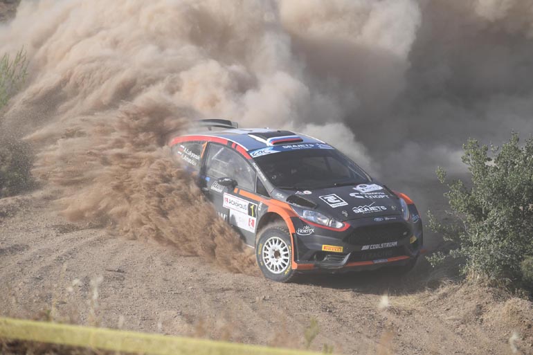 Ο Lukyanuk εγκατέλειψε από σπασμένο ημιαξόνιο. Συνεχίζει την Κυριακή με χρήση του super rally